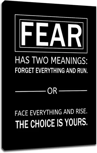 Miniatura 11 de Motivational Wall Art 1% Better Every Day Quote Framed Canvas Poster Inspirational Wall Decor for Office Gym Study Room Small Size Growth Mindset