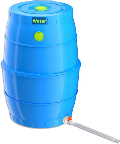 Miniatura 4 de SQUEEZE master Soporte para barril de recolección de agua de lluvia de 50 galones
