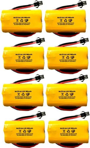 Miniatura 12 de ELB B001 ELBB001 ELB-B001 AA900MAH 3.6v 900mAh Señal de salida Luz de emergencia NiCad batería ANIC1566 0253799 (1 paquete, 1, cuenta)