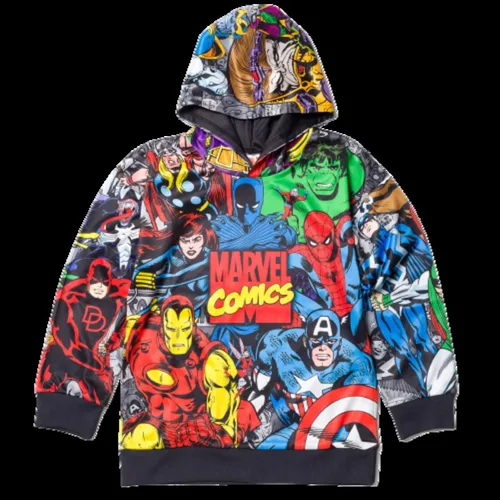 Miniatura 3 de Marvel Venengers Spider-Man Venom Iron Man - Sudadera de forro polar con capucha para niños pequeños y grandes
