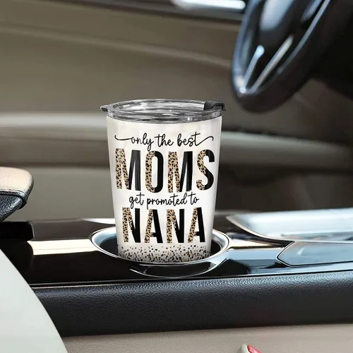 Miniatura 6 de Vaso de 20 onzas con tapa para abuela, regalo para el día de la madre, para abuela, abuelita, oso solo las mejores mamás se promted to nana