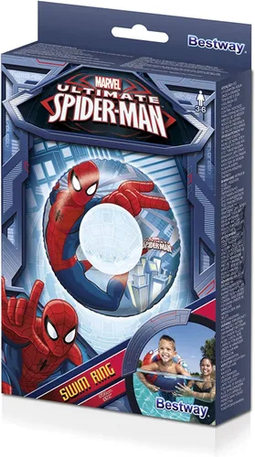 Miniatura 3 de Bestway 1098003XXX21 6942138919585 Spider-Man - Anillo de natación de 22 pulgadas, 22 pulgadas