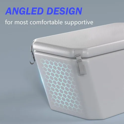 Miniatura 4 de DEEPTIME Tina de Baño de Hielo Portátil con Ángulo para Sumersión en Frío (Gris) Para Recuperación de Atletas y Fitness, Sumersión en Frío al Aire