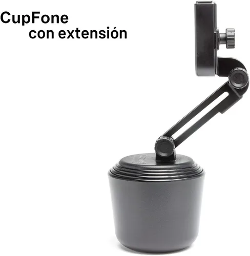 Miniatura 5 de WeatherTech CupFone con extensión – Soporte ajustable y universal para teléfono móvil con portavasos para coche y camión – Mejor diseño para carga