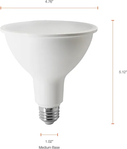 Miniatura 5 de Sylvania - Bombilla LED de ciclo completo de 20 W, PAR38, 30 micromoles/s, 80 CRI, no regulable, esmerilado, 1 paquete (41268)