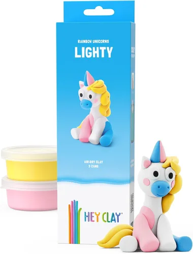 Miniatura 13 de HEY CLAY Arcilla de secado al aire con divertida aplicación interactiva, juego de arcilla para modelar y manualidades para niños de 3 a 8 años