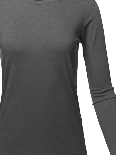 Miniatura 4 de Camisetas básicas de algodón suave y sólido para mujer