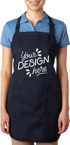 Miniatura 2 de Moonlight Apparel Delantales personalizados para mujeres y hombres – Delantales personalizados para hombres, delantal de parrilla personalizado