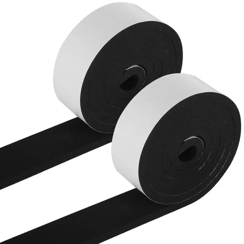 Miniatura 36 de Cinta de espuma de alta densidad, tira de sellado impermeable, tiras CR de neopreno, adhesivo de una sola cara, sello de EVA 1 pulgada de ancho x
