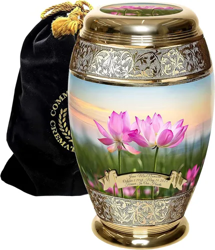 Miniatura 40 de Urnas de Cremación Conmemorativas para Cenizas Humanas Adultas Femeninas - Urnas Personalizadas y Decorativas para Mujeres - Urnas Bellamente Hechas