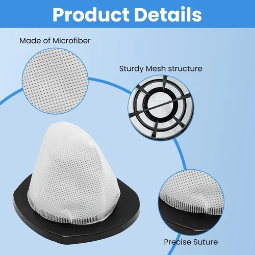 Miniatura 3 de Paquete de 5 filtros 2030 de repuesto para Bissell, compatibles con Bissell 2030 2030L 20303 20306 20307 20309 2030H 2030V 2030X 2030Z, comparado