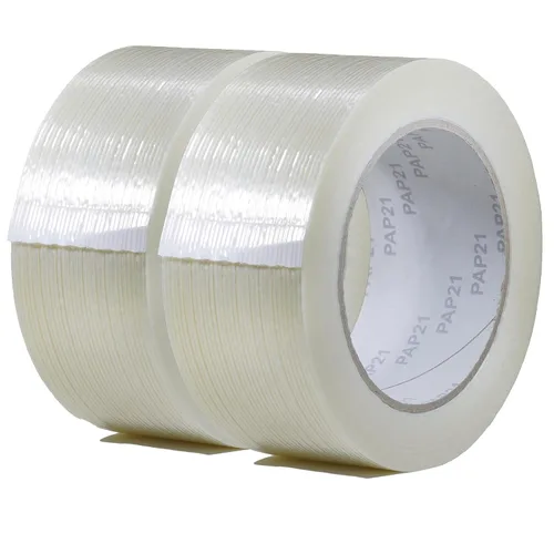 GGR Supplies FIL-795 Cinta de fleje de filamento reforzada con fibra de vidrio mono/uni-direccional súper resistente de grado comercial de servicio
