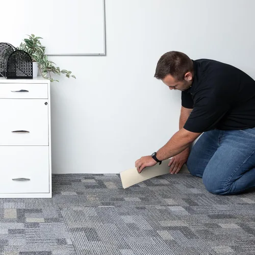 Miniatura 5 de Mohawk Moldura de Base de Pared de Vinilo Cove en Crema de 4 pulgadas de Ancho x 120 pies de Largo en Rollo; un rollo por Caja