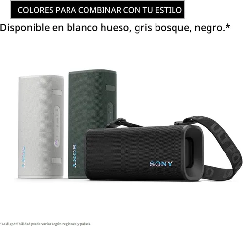 Miniatura 9 de Sony ULT Field 3 - Altavoz inalámbrico portátil Bluetooth, IP67 a prueba de agua, polvo, óxido y golpes con graves mejorados, batería de 24 horas