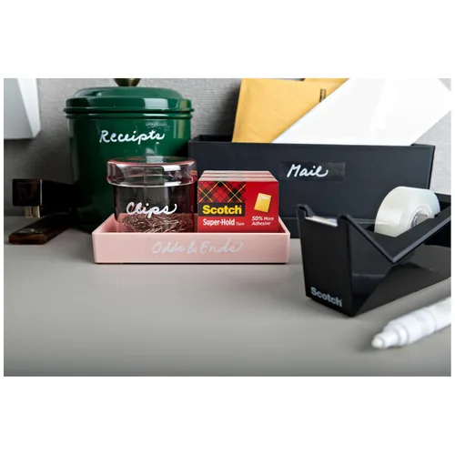 Miniatura 8 de Scotch Cinta superfija, 3 rollos, acabado transparente, 50% más adhesivo, favorito de confianza, 3/4 x 1000 pulgadas, en caja