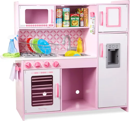Miniatura 5 de Cocina de chef Melissa & Doug, Cocina, Rosado