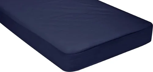 Miniatura 8 de Gilbins Sábana bajera ajustable de 30 x 75 pulgadas, hecha de algodón, perfecta para literas de campamento, caravanas, camas de invitados Blanco