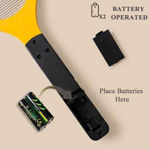 Miniatura 4 de Matamoscas eléctrico – Exterminador de insectos – Potente asesino de mosquitos y moscas de 2200 V, matamoscas para interiores y exteriores