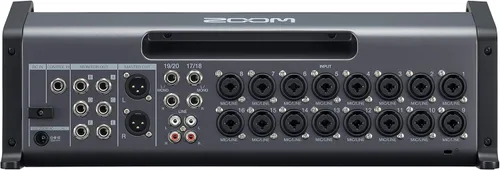 Miniatura 3 de Zoom LiveTrak L-20R Mezclador/Grabadora Multipista para músicos con 20 entradas, 22 canales de grabación, control inalámbrico iOS, interfaz de audio