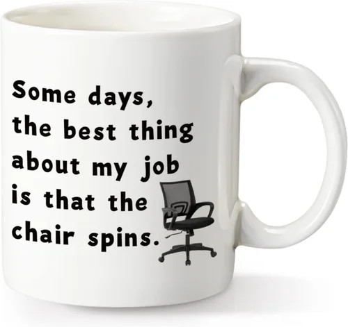 Miniatura 8 de COMOOO A pesar de la mirada en mi cara, sigues hablando, taza de café divertida y sarcástica para regalo para Navidad, amigos, colegas, taza de café