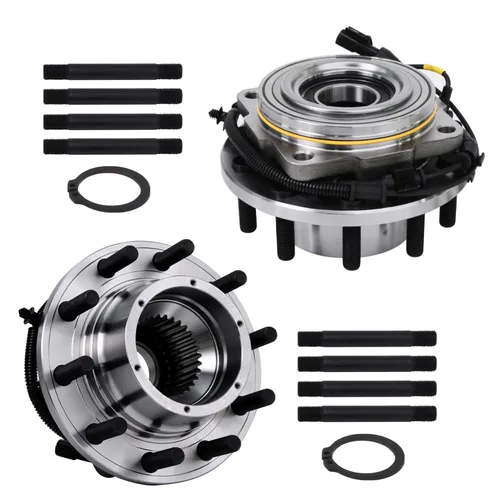 Miniatura 67 de Detroit Axle - 2.2L Bujes de rodamiento de rueda delanteros de 2 piezas para Honda Accord 90-97, 97 Acura CL, 2 rodamientos de ruedas y conjunto