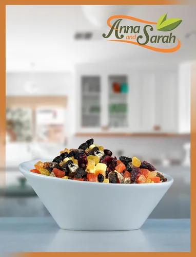 Miniatura 4 de Anna and Sarah Mini mezcla de frutos secos, surtido de frutas secas, aperitivo saludable en bolsa resellable, 5 libras, 1 paquete