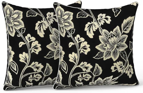 Miniatura 70 de LVTXIII Juego de 2 almohadas lumbares para patio, 12 x 20 pulgadas, resistentes a la decoloración, para exteriores con interiores, cojines lumbares
