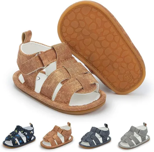 Save Beautiful - Sandalias de verano para bebé, niños, una suela suave y antideslizante. Zapatos para los primeros pasos
