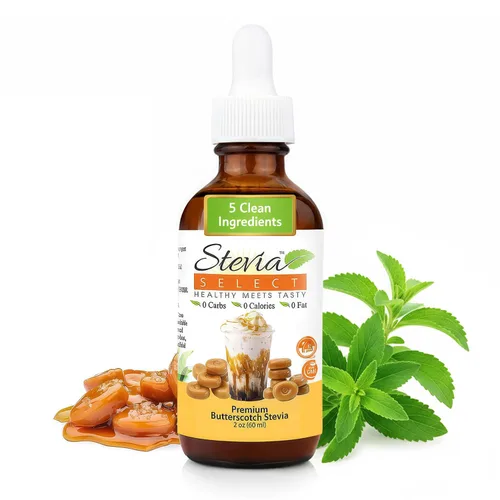 Miniatura 7 de Stevia Select Irish Cream Stevia Extract Liquid - Edulcorante cero calorías - Líquido de extracto de gotas de sabor natural - Gotas de café keto