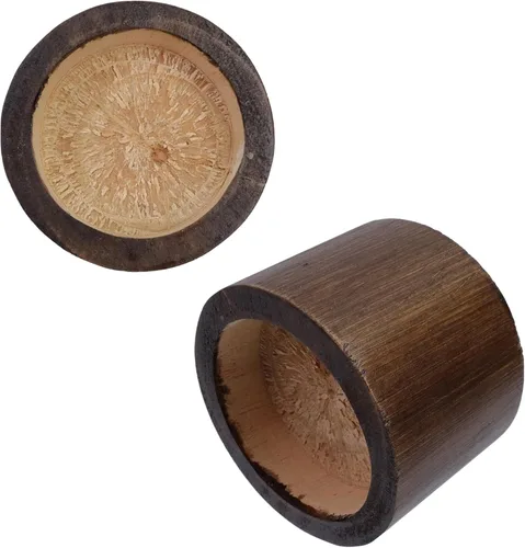 Miniatura 5 de Semetall Elevadores de cama de madera para muebles, elevadores de cama resistentes de 2 pulgadas, juego de 4, soporta 6000 libras, elevadores