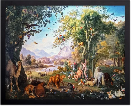 Miniatura 100 de Poster Master Póster Vintage de Vacaciones - Impresión Retro de Navidad - Regalo para Artista, Amigo - Papá Noel en Trineo de Renos, Invierno, Nieve