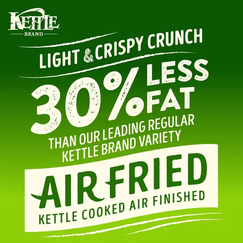 Miniatura 5 de Kettle Brand Papas fritas, chips de caldera jalapeño fritas al aire, bolsa de 6.5 onzas