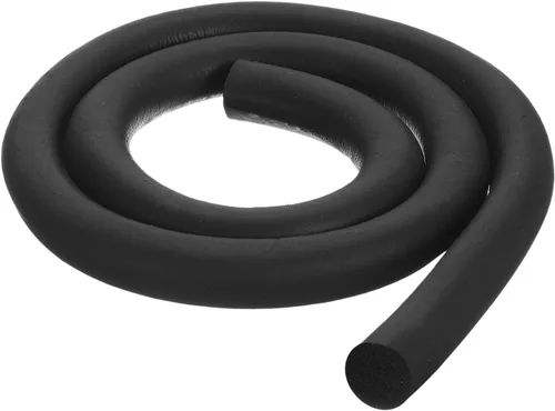Miniatura 7 de uxcell Tira de sellado de goma de espuma, 0.197 in (13/64 pulgadas) de diámetro, 23.0 ft (22.96 pies) de caucho EPDM redondo largo para juntas