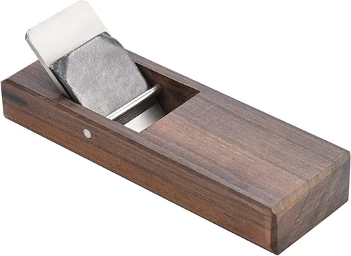 Miniatura 8 de Plano de bloque japonés para carpintería, mini cepilladora de mano, plano de bloque ajustable, plano para carpintería, borde inferior, herramienta