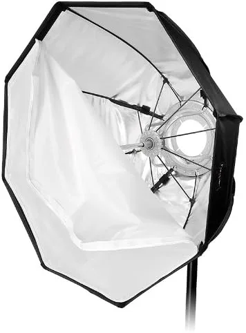 Miniatura 4 de Fotodiox EZ-Pro Flash Softbox K50 20" (50 cm) Octágono para Nikon, Canon, Vivitar, Sunpack, Nissin Flash y más