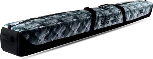 Miniatura 13 de Element Equipment Deluxe - Bolsa para esquíes acolchada individual - Bolsa de viaje premium de alta gama