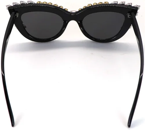 Miniatura 4 de Gafas de sol retro Cateye para mujer protección UV400 ojo de gato brillantes M