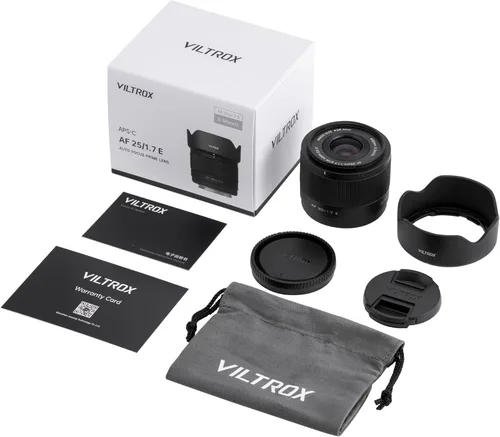Miniatura 5 de VILTROX 25mm F1.7 Lente de Montura E para Cámaras APS-C de Sony, Lente Prime de Apertura Grande con Autofoco para ZV-E10 ZV-E10 II A6700 A6600 A6400