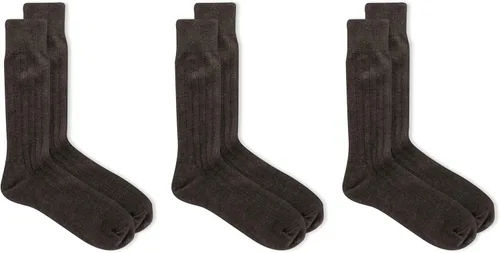 Miniatura 3 de Chaps Men's Soft Touch True Rib Dress Crew Socks-3 Pair Pack-Modal Blend and Embroidered Detail
