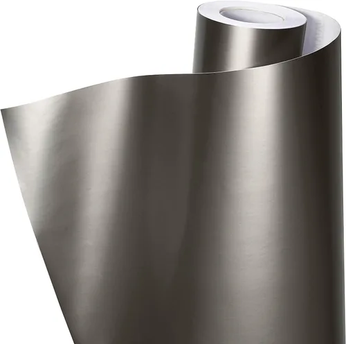 Miniatura 4 de VViViD XPO Rollo de vinilo para envolver con tecnología de liberación de aire, color carbón mate metálico (0.5 pies x 1.52 m)