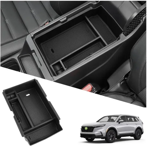 Miniatura 16 de Ruiya Organizador de consola 4Runner 2014-2024 para Toyota 4Runner 5ª generación, accesorios de material ABS, reposabrazos consola guantera, Toyota