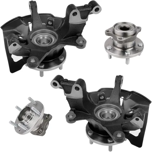Miniatura 22 de Detroit Axle - Kit de nudillos delanteros e izquierdos RWD para Chevrolet GMC Silverado Suburban Sierra 1500 Avalanche Tahoe Yukon Cadillac Escalade
