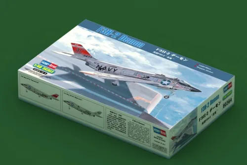 Miniatura 2 de Hobby Boss Kit de construcción de modelo de avión demonio F3H-2