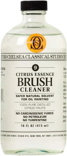 Chelsea Classical Studio Citrus Essence - Limpiador de brochas para hacer el cabello con pincel sutil y mantener la máxima calidad de trabajo -