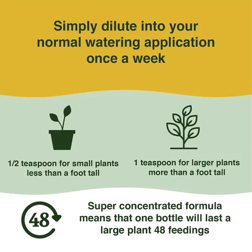 Miniatura 4 de Fertilizante Líquido para Plantas Desert Rose de Farmer's Secret (8 onzas) - Súper Concentrado - Promueve la Floración y el Crecimiento del Tronco