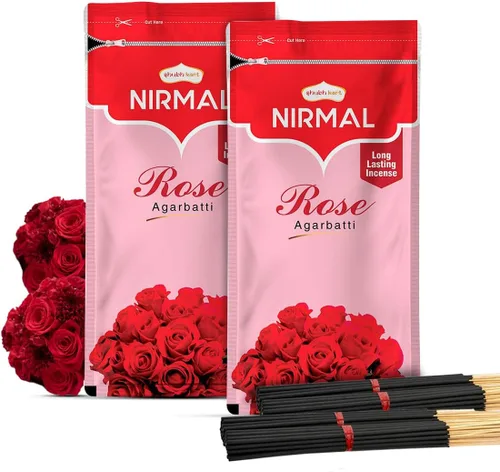 Miniatura 5 de Kesar Oudh - Varillas de incienso – Paquete de 2 varillas de incienso, 200 varitas de incienso de azafrán y madera de agar