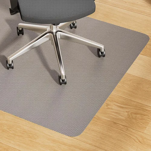 Miniatura 12 de Yecaye Tapete para silla de oficina para suelo de madera dura, 35" x 47" protege el suelo debajo del escritorio de la computadora para silla