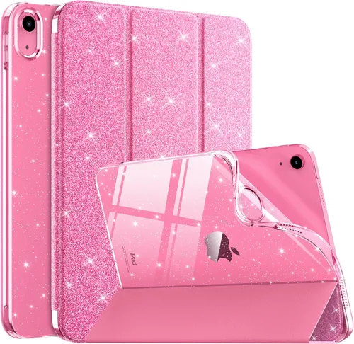 Miniatura 42 de MoKo Funda para iPad (A16) de 11ª generación 2025/10ª generación 2022, iPad de 11 pulgadas/10.9 pulgadas con cubierta trasera translúcida de TPU