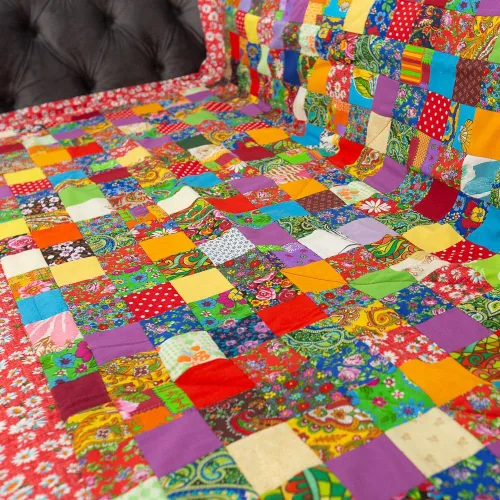 Miniatura 2 de 25 piezas de tela de algodón para manualidades, 25 piezas de 8 x 8 pulgadas (7.9 in x 7.9 in) de tela de algodón, parches precortados