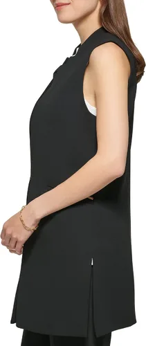 Miniatura 2 de DKNY Chaleco de traje con frente abierto para mujer